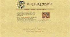 Desktop Screenshot of dianeulmerpedersen.com